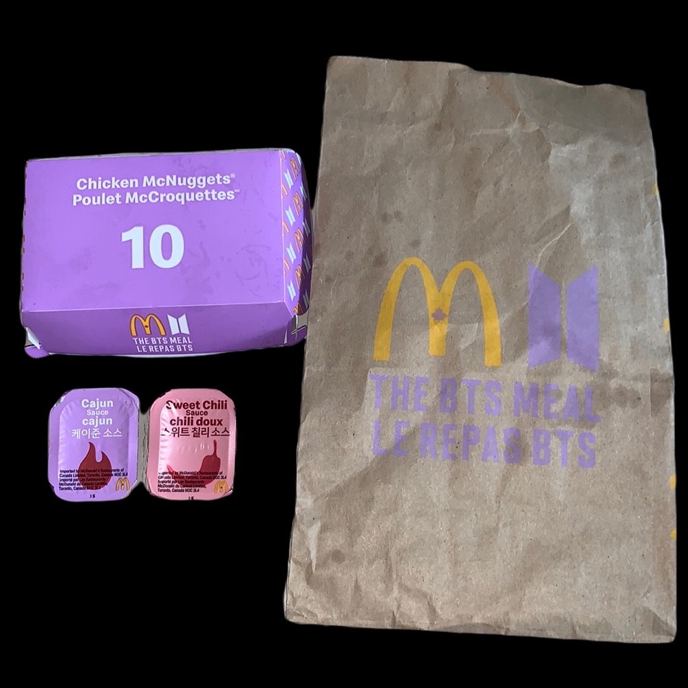 Bts meal packaging